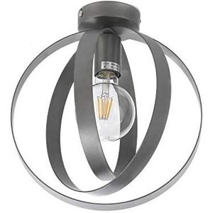 ONLI plafondlamp, 1 lamp, grijs metallic