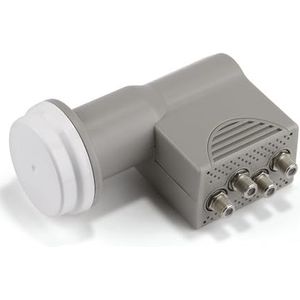 TELE System QUAD LNB, converter met 4 onafhankelijke uitgangen, LTE Stop - Low Noise Block-converter TS401F. Weerbescherming voor stabiele en betrouwbare ontvangst