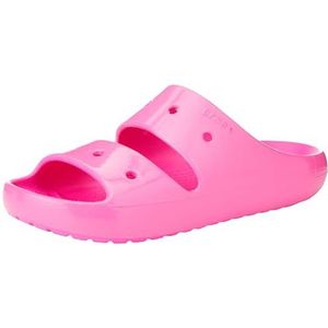 Crocs uniseks-volwassene Classic Neon Highlighter Sandal Sandaal,Neon HL (Pink Crush),38/39 EU