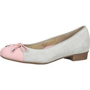 ARA Bari ballerina's voor dames, Flamingo Pebble, 42 EU Schmal