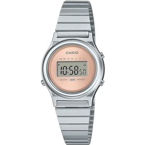 Casio Watch LA700WE-4AEF, zilver, armband, zilver., armband
