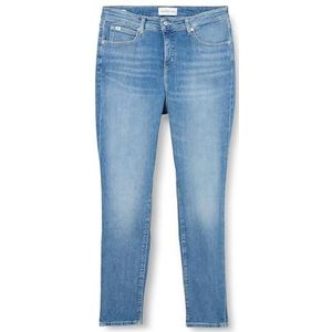 Calvin Klein Jeans Dames High Rise Skinny Plus Broek, Denim Light, 44W