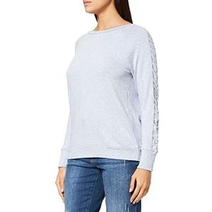 Street One Dames 316891 T-Shirt, Seaside Blue Melange, 44