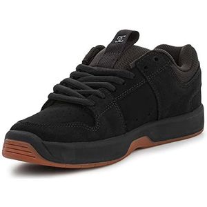 DC Shoes Lynx Zero-Leather Sneakers voor heren, zwart, 41 EU