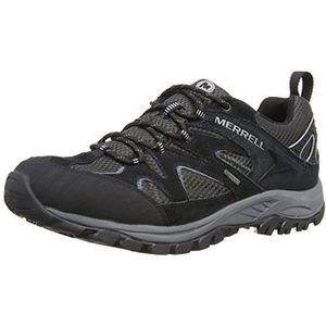 Merrell Sedona GTX Trekking- en wandelschoenen, halfhoog, zwart, zwart carbon, 41.5 EU