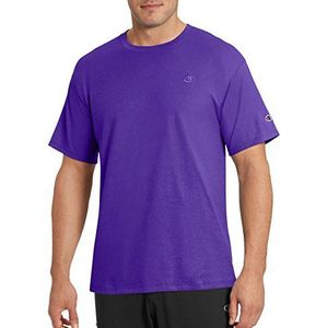 Champion Klassiek T-shirt van jersey, herenhemd, Purple Pr, S