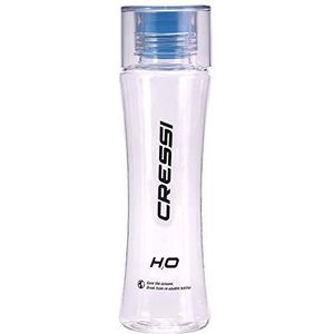 Cressi Transparent Bpa Free Water Bottle - Reusable Bottle for Sports Activities