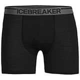 Icebreaker Heren Anatomica Boxershorts - Herenonderbroek - Merino Wol Ondergoed - Zwart, S