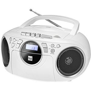 Dual 74834 P 70 cassetteradio, Wit
