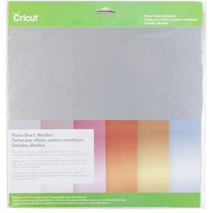 Cricut Poster Board 6-pak 30x30cm Metallic