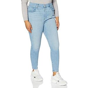Levi's Plus Size Dames Plus Mile High Ss Jeans, Galaxy Hazy Days Plus, 44 NL