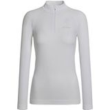 FALKE - Maximum Warm High Zip Neck - Functioneel Ondergoed - Wit - Lange Mouwen