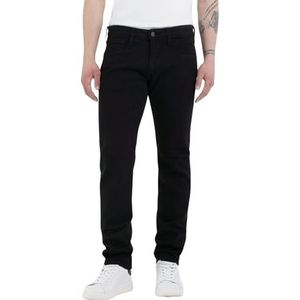 Replay Anbass Jeans voor heren, zwart (098 zwart), 36W x 34L