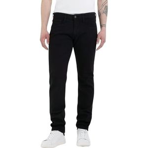 Replay Anbass herenjeans, slimfit, Black 098-2, 27W / 32L