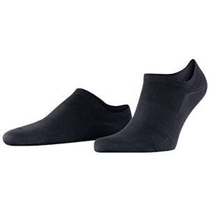 FALKE Heren Liner Sokken ClimaWool M IN Wol Lyocell Onzichtbar Eenkleurig 1 Paar, Blauw (Dark Navy 6370), 43-44