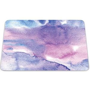 Bonamaison, Rechthoek digitaal bedrukte muismat, antislip onderkant, voor kantoor en thuis, afmetingen: 22x18 cm