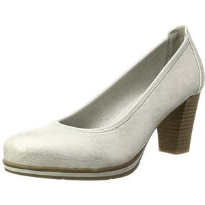 Jana dames 22408 pumps, Zilver Zilver Pat Str, 914, 41 EU Breed