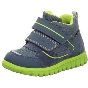 Superfit SPORT7 Mini licht gevoerde Gore-Tex, gymschoenen, blauw/lichtgroen 8020, 29 EU breed, Blauw lichtgroen 8020, 29 EU Larga