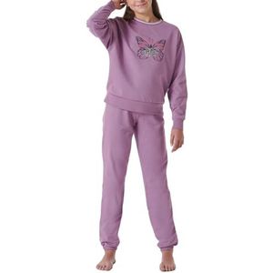 Schiesser meisjes pyjamaset, Mauve_181973, 176