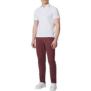 Hackett London Heren CORE 5PKT Trinity broek, rood (maanmaan), 30W/28L, Rood (kastanjebruin), 30W / 28L