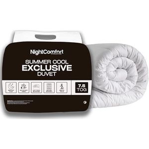 Night Comfort Exclusieve collectie dekbed Super Soft Touch Cove - Luxe Microfiber met Soft Touch Hollowfiber (7.5 Tog, King)