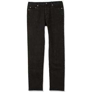 Amazon Essentials Men's Spijkerbroek met slanke pasvorm, Gewassen zwart, 29W / 34L