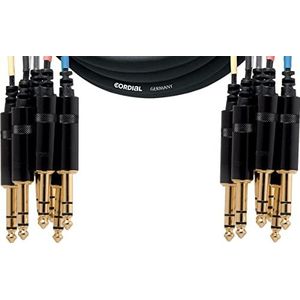 CORDIAL Kabel meerparig 8 jack/jack stereo 3 m kabel AUDIO meerparig