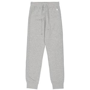 Champion Legacy Basics W-Light Powerblend Fleece Rib Cuff joggingbroek voor dames, lichtgrijs gemêleerd., M