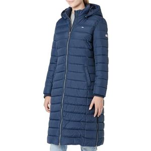 Tommy Jeans Gewatteerde jassen voor dames, Blauw (Twilight Navy), XL