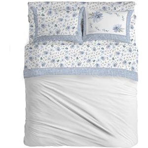PENSIERI DELICATI - Beddengoedset - Flanel - 180 x 200 cm - 100% Katoen - Inclusief Hoeslaken en Kussenslopen