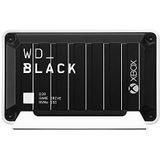WD_BLACK D30 Game Drive for Xbox 1 TB (1 Maand Xbox Game Pass Ultimate, snelheden tot 900 MB/s) compatibel met Xbox Series X|S