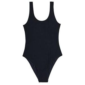 Champion Legacy Icons Swimwear W - Stretch Light Crinkle Nylon Badpak, Zwart, M Dames SS24, Zwart, M