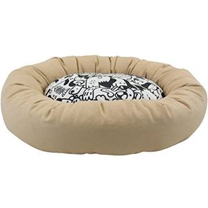 Consentida Rond kinderbed Dog'S - hondenbed - 47 x 47 x 11 cm - maximaal comfort - zeer aangename ontspanning en ontspanning - accessoires voor honden
