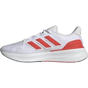 adidas Heren Ultrarun 5 Running Shoes, Cloud white/bright red/core black, 46 2/3 EU