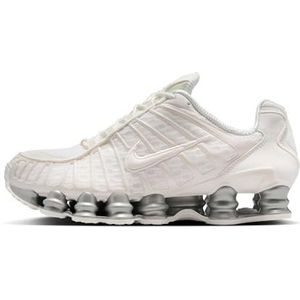 Nike - Shox TL - Damesschoenen - Wit - Mesh - Schokbescherming
