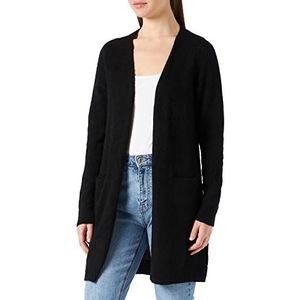 Cream Gebreid vest KaitlynCR, Pitch Black, M