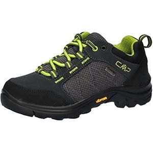 CMP Kids Thiamat Low 2.0 Trekkingschoenen WP, uniseks schoenen voor kinderen en jongens, Limegreen Antraciet, 35 EU