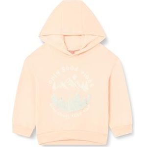 Koton Babygirls hoodie bedrukt en applicatie detail sweatshirt met lange mouwen, roze (276), 2-3 jaar