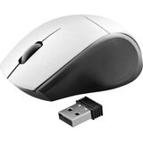 T'NB - MM240W - Muis - Wit - USB - Optisch - 1600 dpi - 1 Stuks