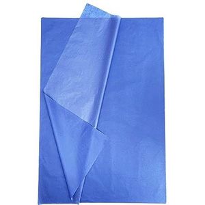 Snijpapier, zijdepapier, 28 vellen, formaat 50 x 70 cm, blauw