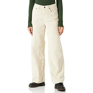 JACK & JONES JXGELLY Wide Cord HW Pant SN broek, Bone White, 31/34, wit (bone white), 31W x 34L