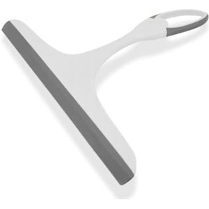 PARENCE.- Multifunctionele rubberen borstel voor ramen - Borstel voor douche, raam, auto, spiegel - Gemakkelijk schoon te maken - Antislip siliconen - Vaste duurzame PP+TPR rubberen borstel - 24x22cm