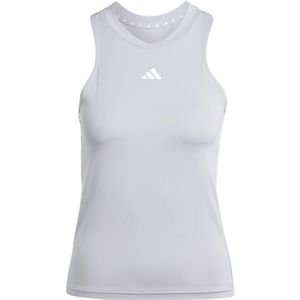 adidas Dames AEROREADY Train Essentials Regular 3-Stripes Tank Top, glory grey/white, XXS