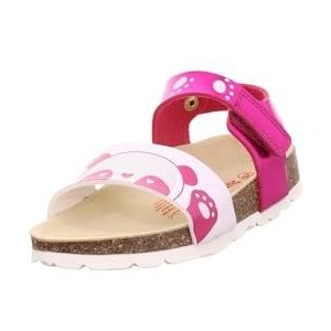 Superfit Pantoffels met voetbed niet van toepassing, roze/wit 5510, 28 EU breed, roze wit 5510, 28 EU Weit