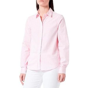 GANT Dames REG Broadcloth Gingham Shirt Klassiek hemd, Soothing Lila, Standaard, Soothing Lilac, 40