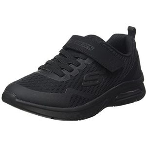 Skechers Microspec Max Torvix, gymschoenen voor kinderen en jongeren, Black Dark Shadow, 37.5 EU