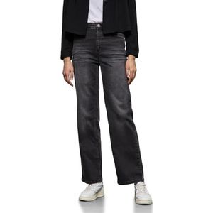 Jeans Loose Fit, Black Washed., 26W x 32L