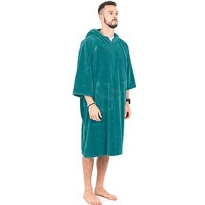 Lifeventure Verkleedkleed gewaad - Warme slepende poncho met capuchon voor reizen, surfen, zwemmen, buiten veranderen