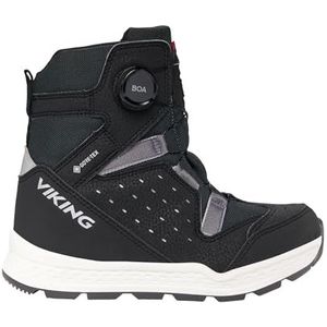 Viking Espo Reflex Warm GTX BOA sneeuwlaars, zwart/zwart, 10 UK Kind, Zwart, 10 UK Child Wide