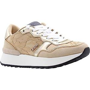 Guess Vinnna2 Damesschoenen met veters, Beige, 37 EU